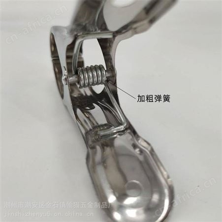 潮安区彩塘威龙12cm不锈钢大被夹厂家晾衣架配套夹子***