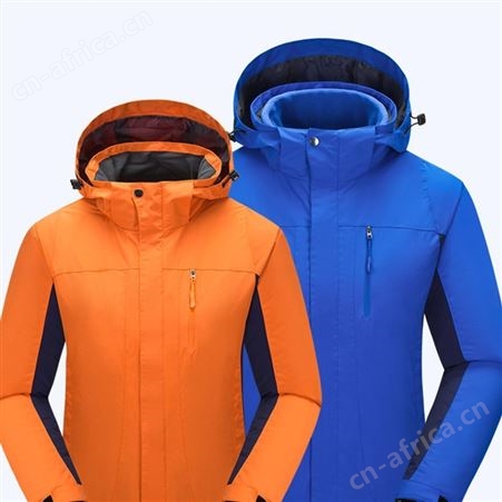 冲锋衣三合一情侣款冬季加厚抓绒衣 户外发热防寒服定制logo