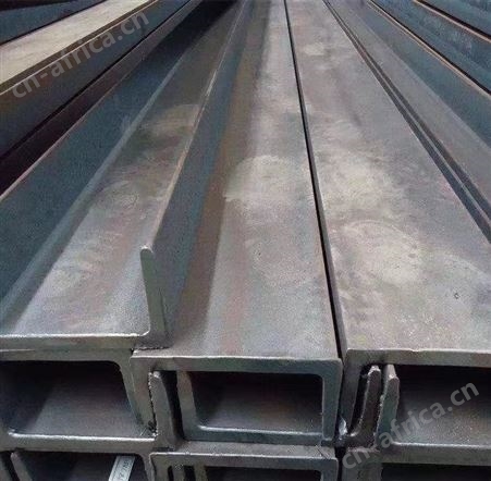 Q235B材质 热轧镀锌槽钢 建筑幕墙用U型钢材 耐腐蚀强