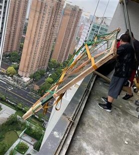 华漕高层吊装家具沙发上楼 高楼房吊大件门窗玻璃入户 电动起重