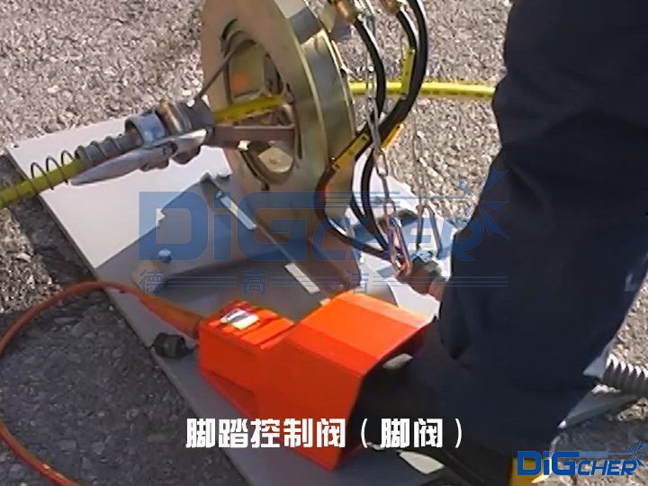 脚踏控制阀